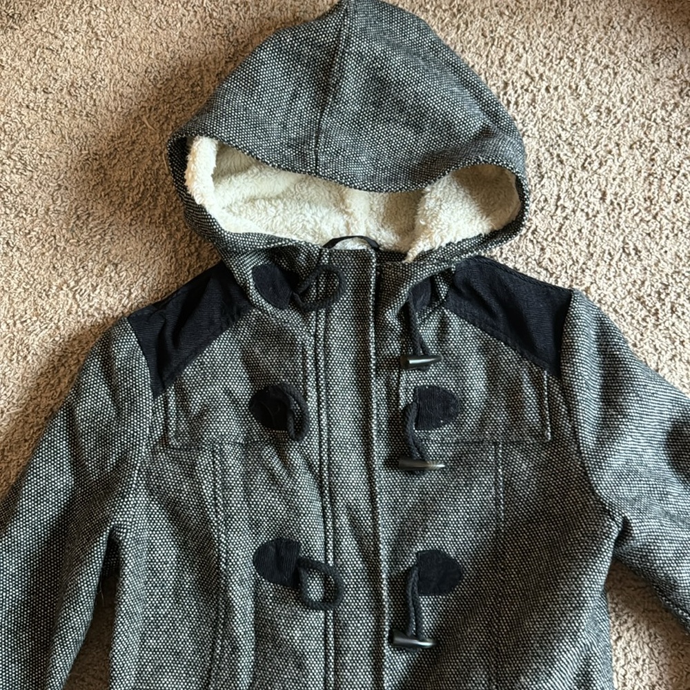 Prana Wool Toggle Jacket, Size Medium - image 2